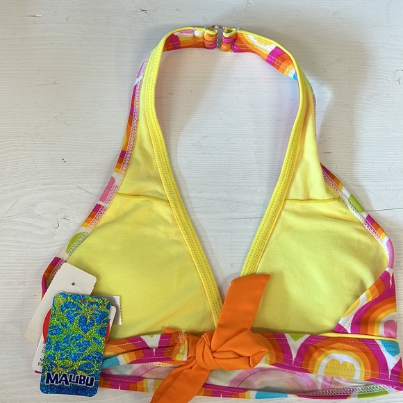 NWT MALIBU Heat Printed Triangle Bikini - Picture 5 of 6